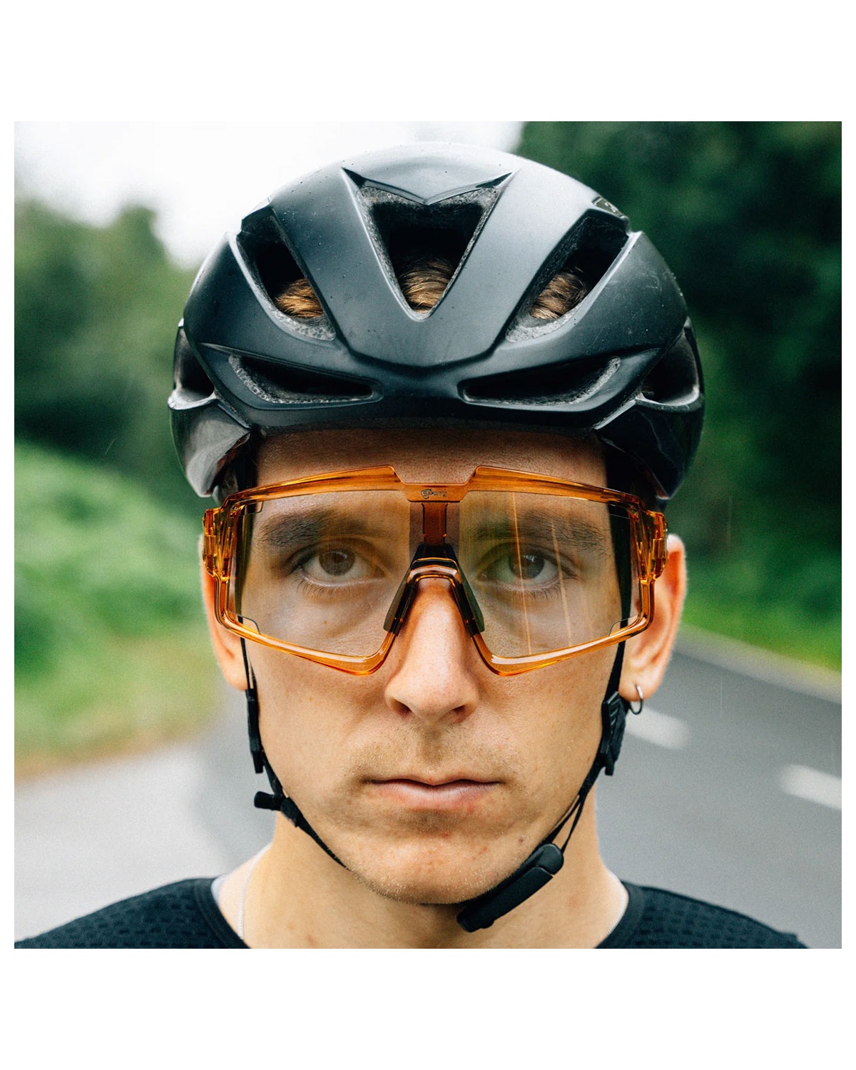 Spatzwear Shield Radbrille gold