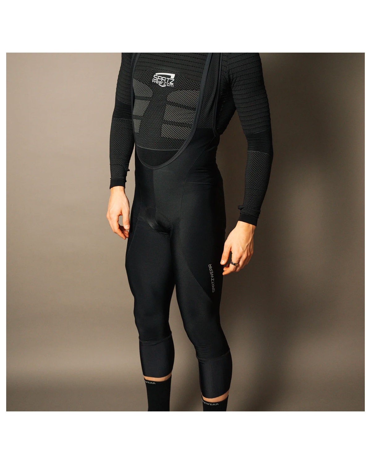 Spatzwear Flanderz Thermo 3/4 Radhose schwarz