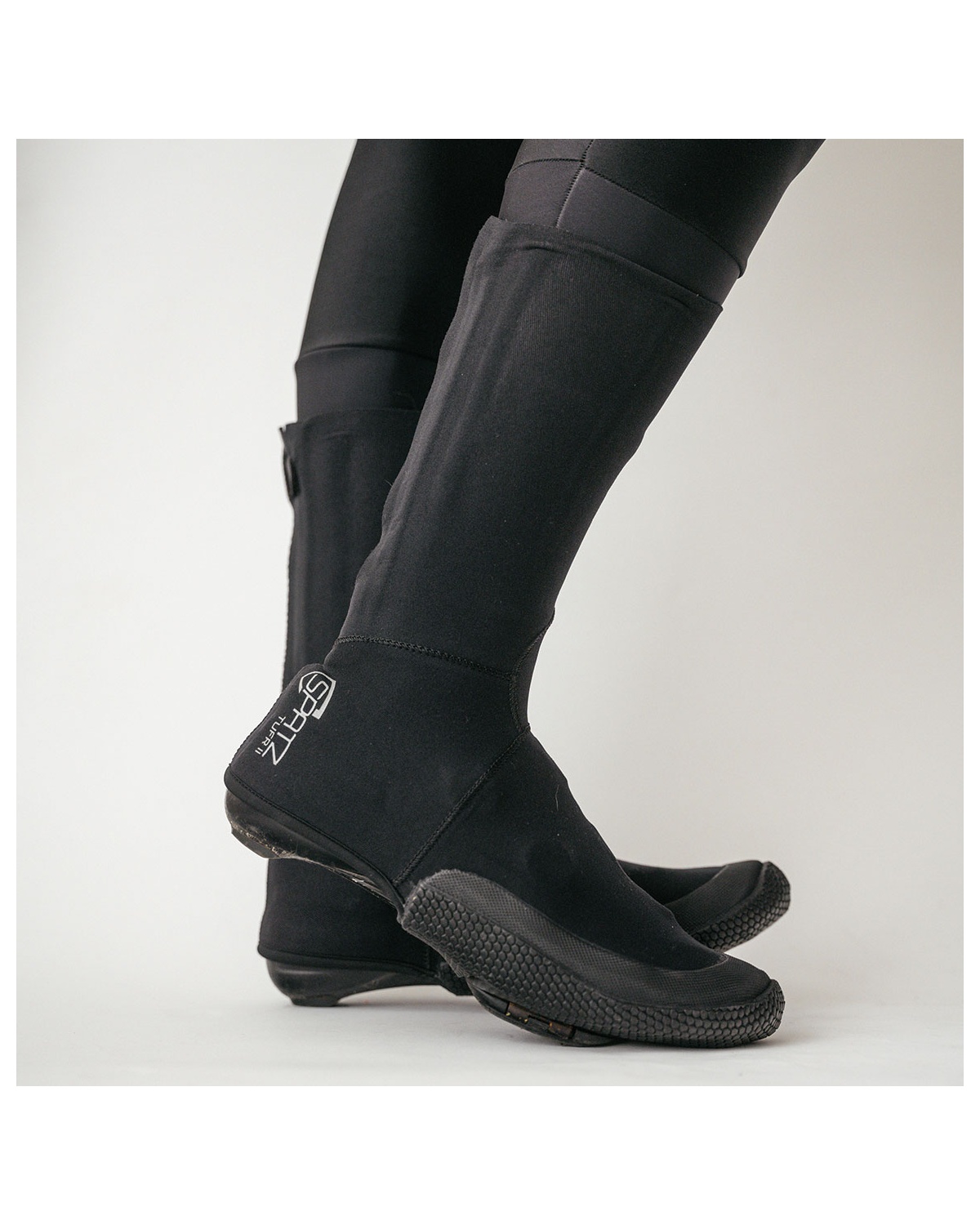 Spatzwear TUFR2 Gravel / MTB / Offroad Überschuhe schwarz