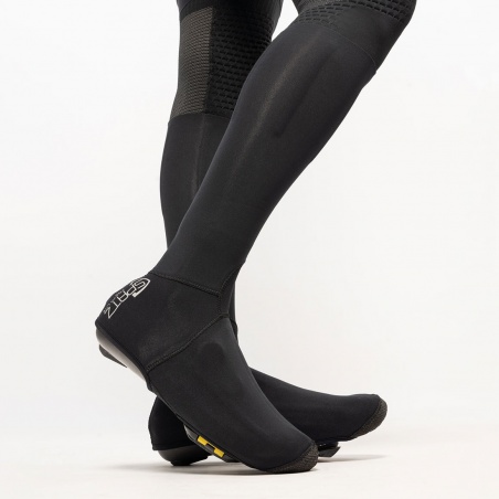 Spatzwear FASTA LITE LONG Überschuhe Rennrad schwarz