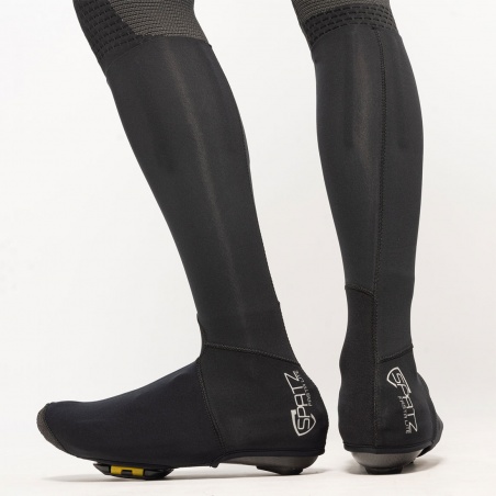 Spatzwear FASTA LITE LONG Überschuhe Rennrad schwarz