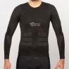 Spatzwear Race Layer lang Radunterhemd schwarz