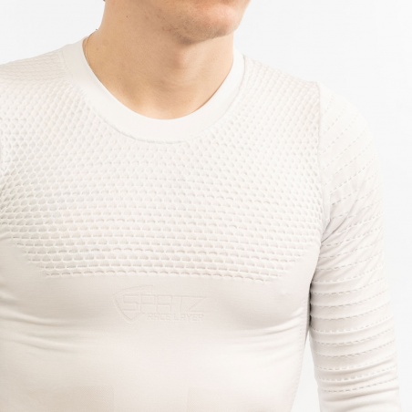 Spatzwear Race Layer lang Radunterhemd weiß