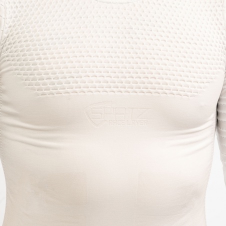 Spatzwear Race Layer lang Radunterhemd weiß