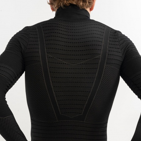 Spatzwear BASEZ 2 Winter Fahrradunterhemd schwarz