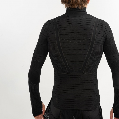 Spatzwear BASEZ 2 Winter Fahrradunterhemd schwarz