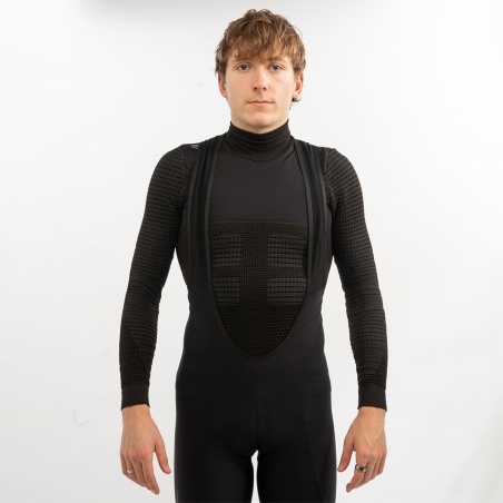 Spatzwear BASEZ Extreme Winter Fahrradunterhemd schwarz