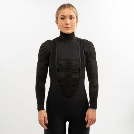 Spatzwear BASEZ Extreme Winter Fahrradunterhemd schwarz