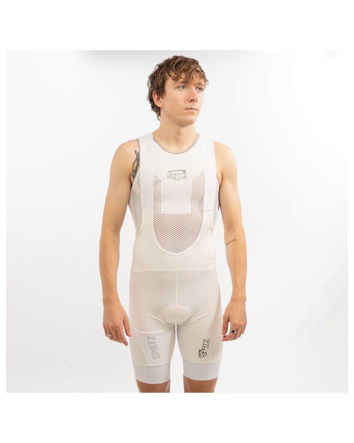 Spatzwear CONVOY Cargo Radträgerhose weiß