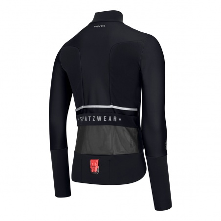Spatzwear WINTR Winterradjacke schwarz