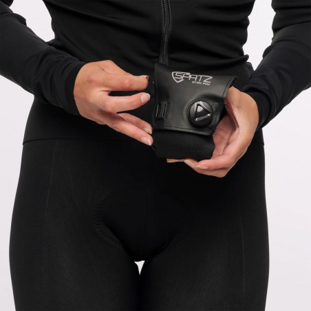 Spatzwear Atak Pak Regenjacke inkl. Satteltaschensystem schwarz