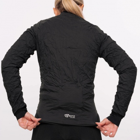 Spatzwear Atak Pak Regenjacke inkl. Satteltaschensystem schwarz