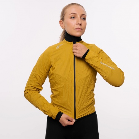 Spatzwear Atak Pak Regenjacke inkl. Satteltaschensystem gelb
