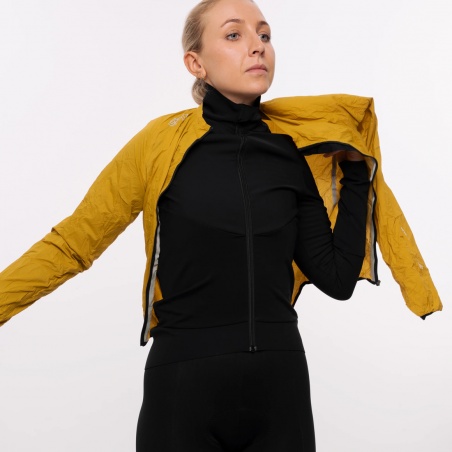 Spatzwear Atak Pak Regenjacke inkl. Satteltaschensystem gelb