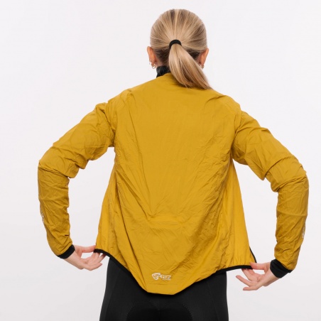 Spatzwear Atak Pak Regenjacke inkl. Satteltaschensystem gelb