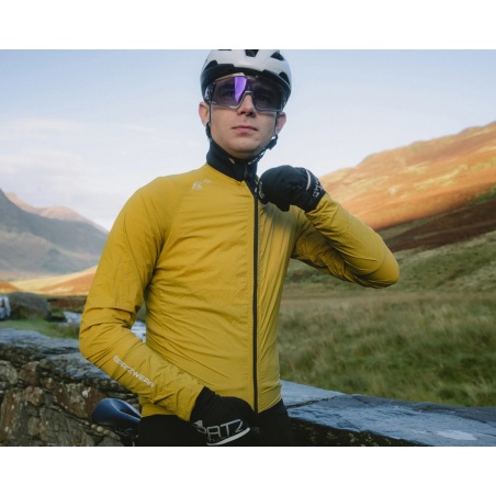 Spatzwear Atak Pak Regenjacke inkl. Satteltaschensystem gelb