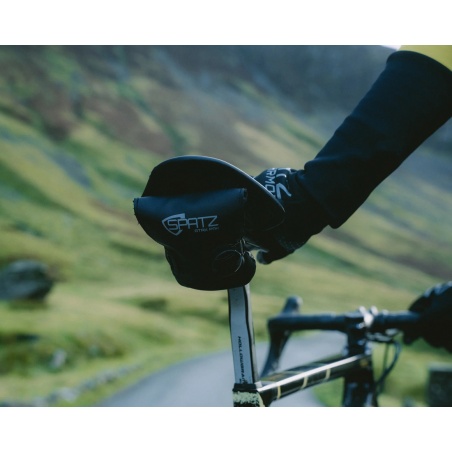 Spatzwear Atak Pak Regenjacke inkl. Satteltaschensystem gelb